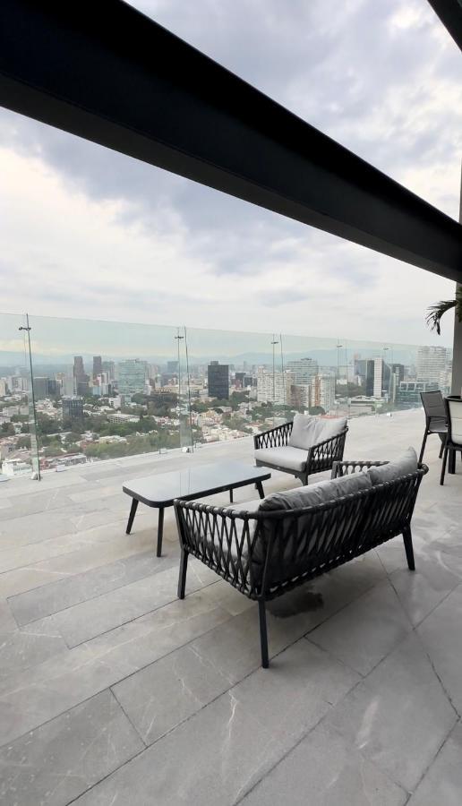 Loft Con Increible Vista Zona Polanco Condesa - Gym Y Business Center Apartamento México DF Exterior foto